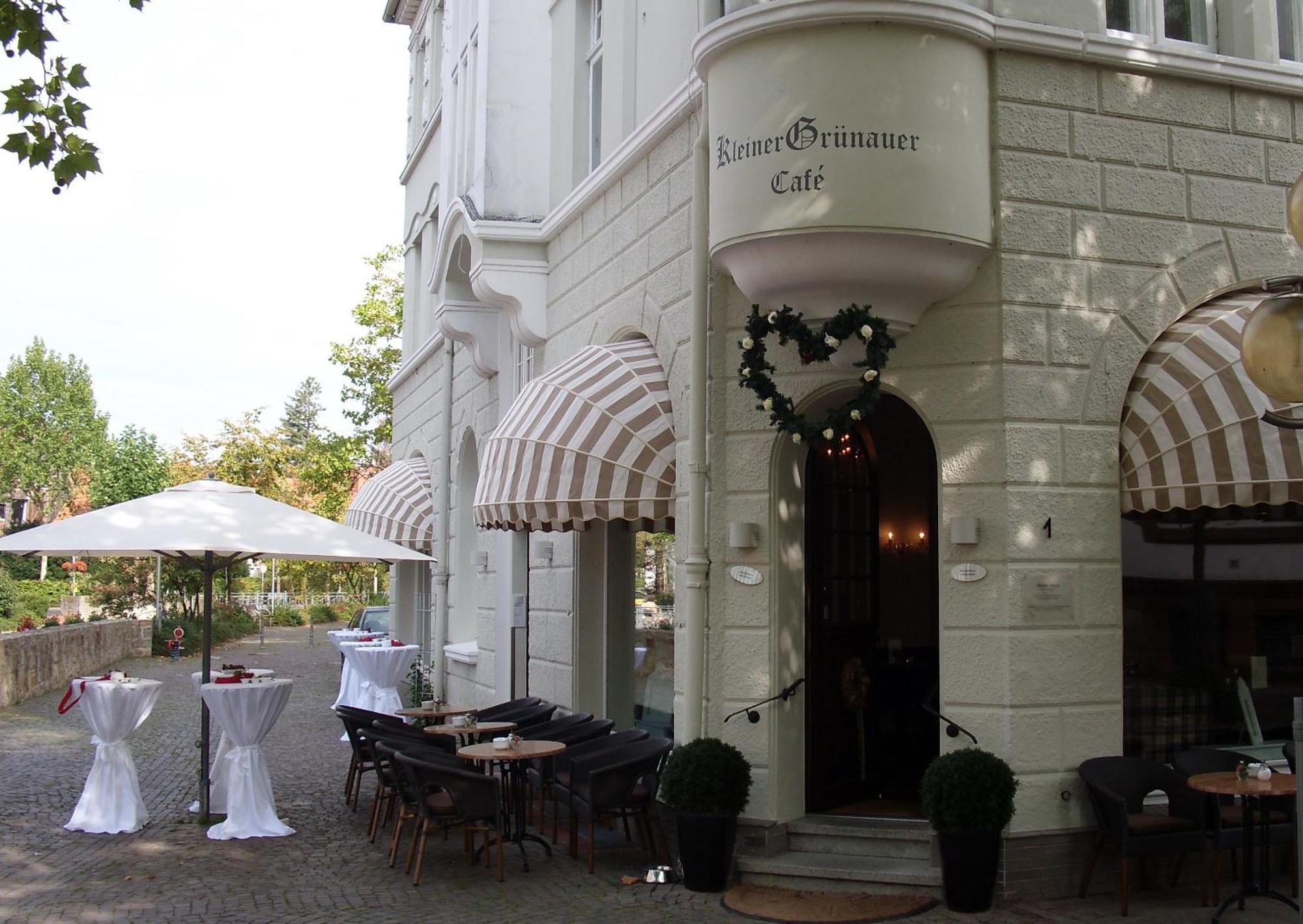 Hotel & Cafe Kleinergruenauer Bad Salzuflen Dış mekan fotoğraf