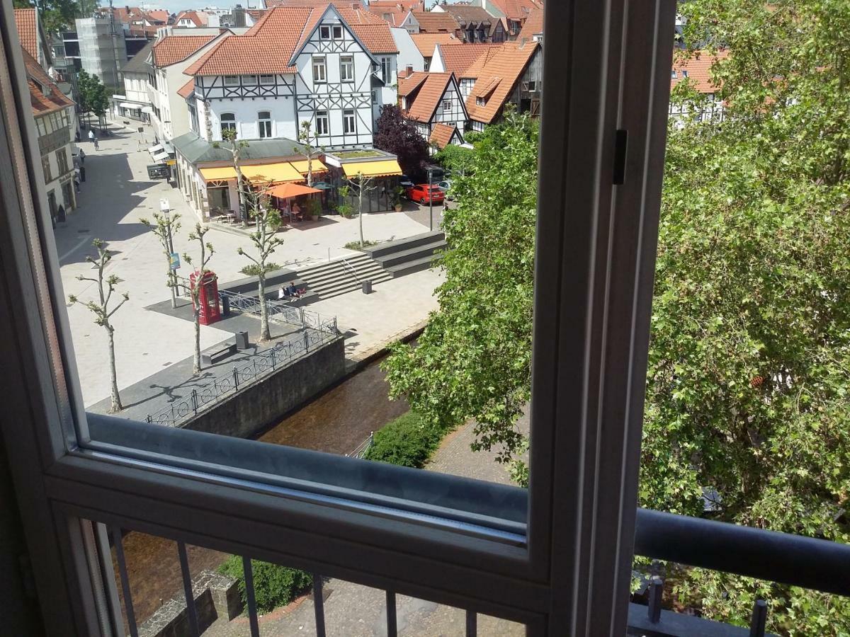 Hotel & Cafe Kleinergruenauer Bad Salzuflen Dış mekan fotoğraf